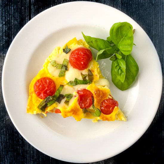 Keto Caprese Omelet Recipe
