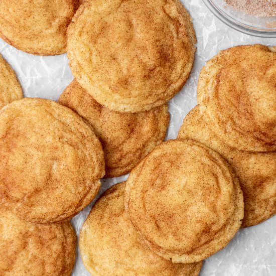 Classic Snickerdoodle Cookies