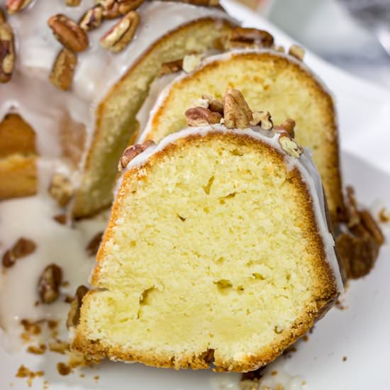 Maple Pecan Pound Cake