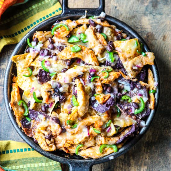 Leftover Turkey Nachos