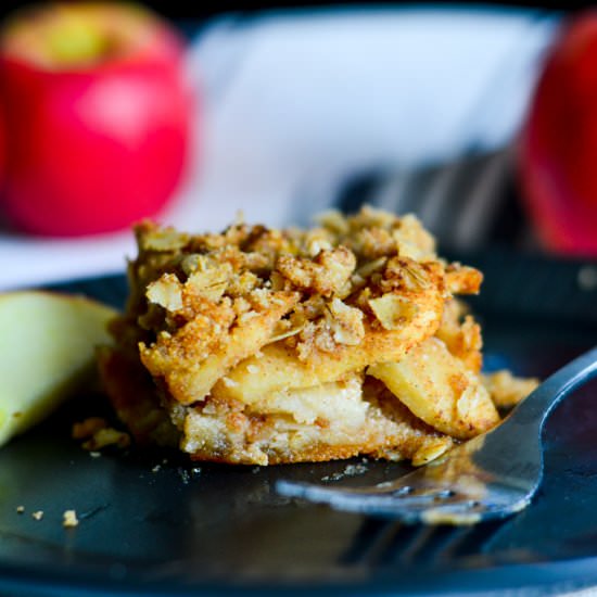 Apple Crisp Bars (GF & Vegan)