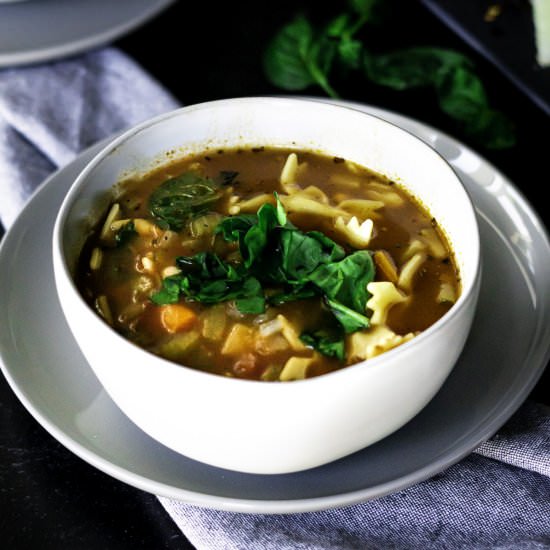 Instant Pot Minestrone Soup