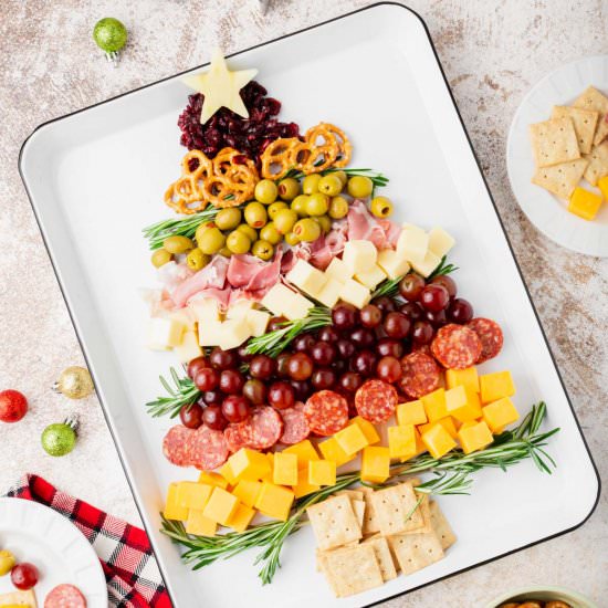 Christmas Tree Charcuterie Board