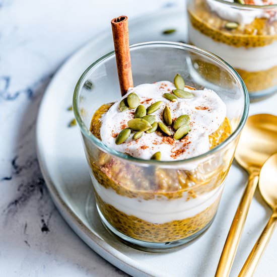Pumpkin Pie Chia Pudding