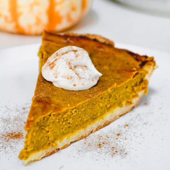 Healthy Pumpkin Pie