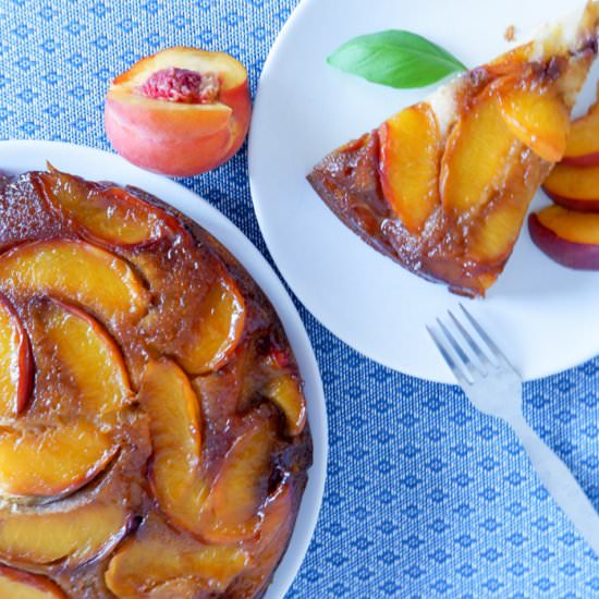 Peach Upside Down Cake