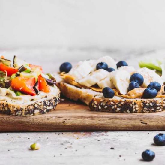 4 Vegan Toast Ideas