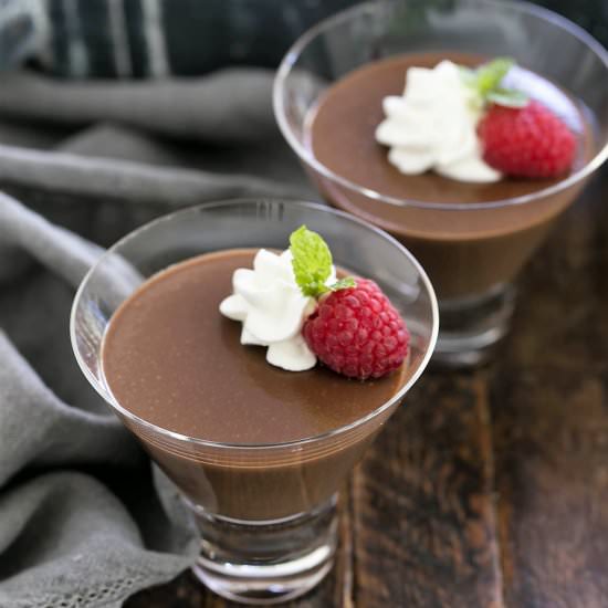 Italian Chocolate Pudding