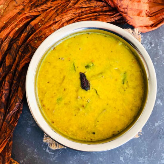 raw/green mango dal
