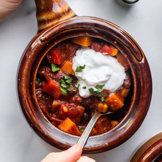 Butternut Squash Chili