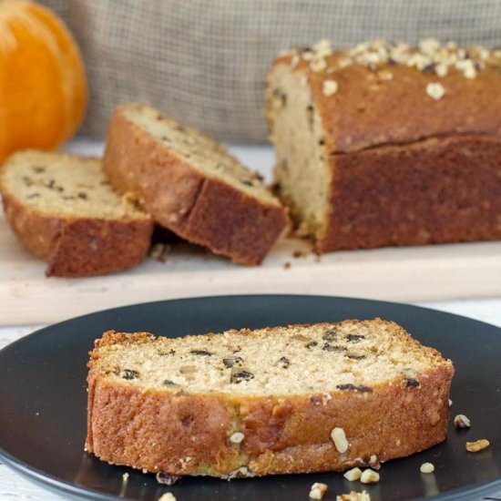 Dairy-free Pumpkin Bread