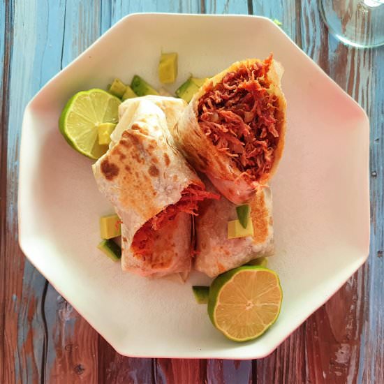 Machaca tacos