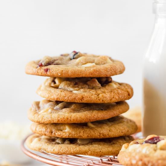 Cranberry & White Chocolate Cookies