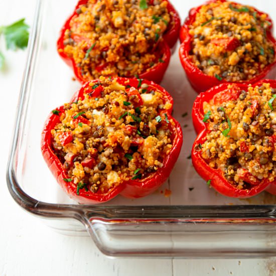 Mediterranean Stuffed Peppers