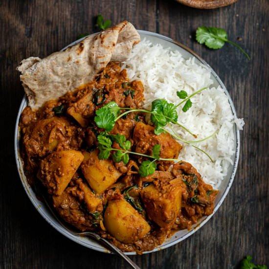Lentil and Potato Curry