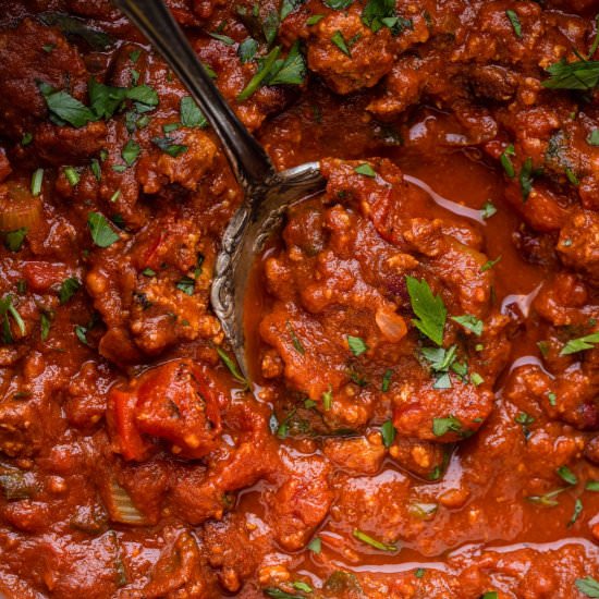 Turkey Pumpkin Chili