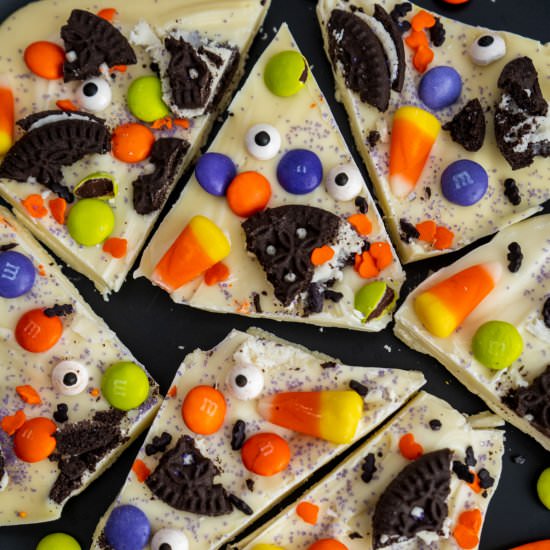 Halloween Chocolate Bark