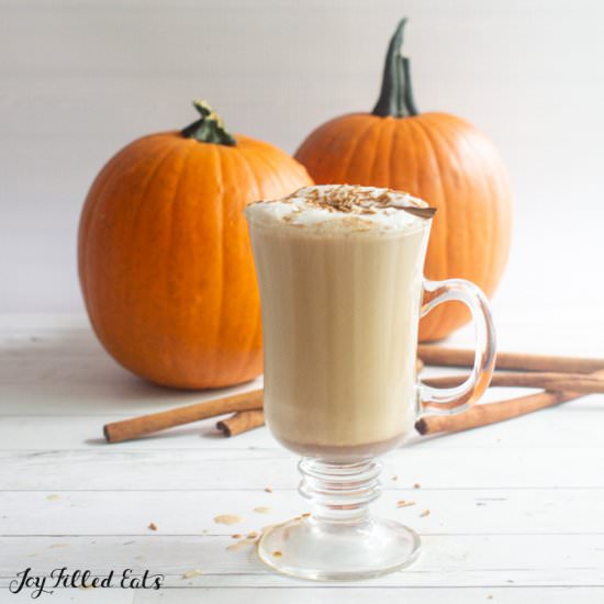 Keto Pumpkin Spice Latte