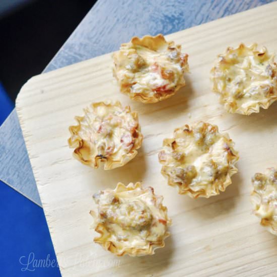Sausage Rotel Cups