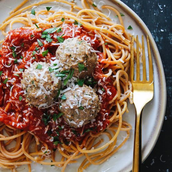 Turkey Meatballs without Breadcrumb