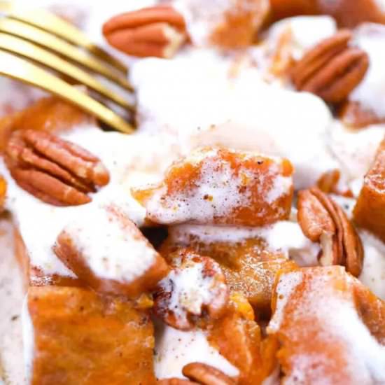 Crockpot Sweet Potato Casserole