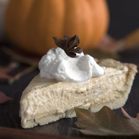 Keto Pumpkin Cream Pie