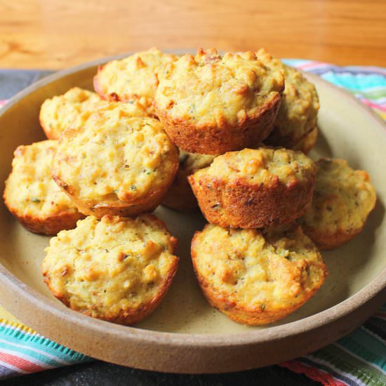 Sage Stuffing  Muffins