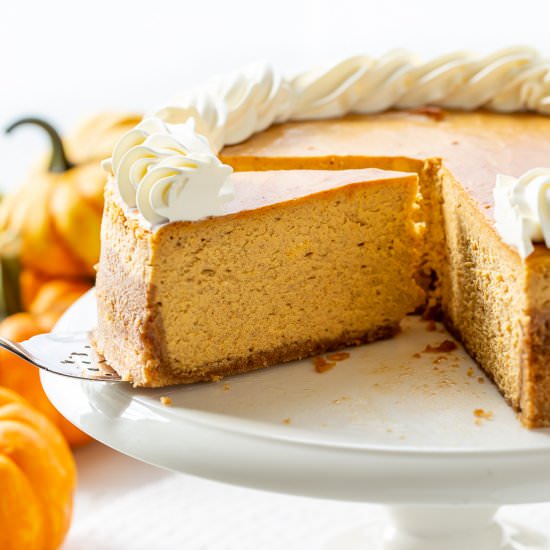 Spiced Pumpkin Cheesecake