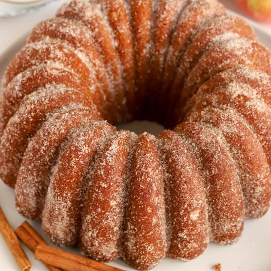 Apple Cider Donut Cake