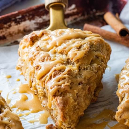 Apple Cinnamon Scones