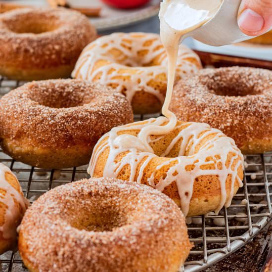 Apple Cider Baked Donuts