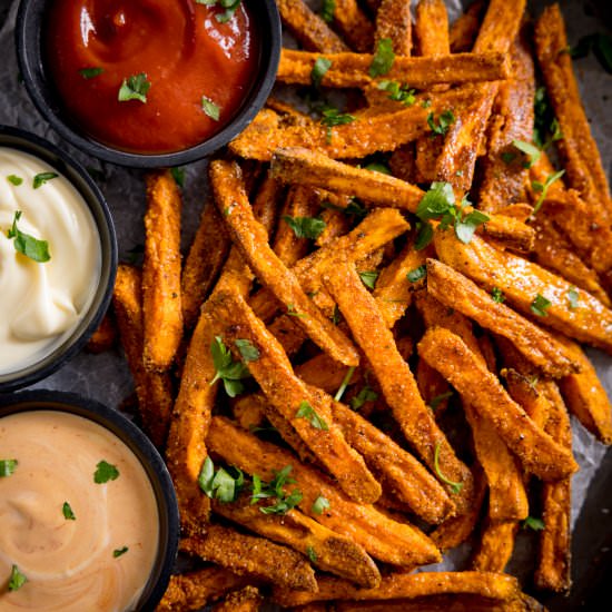 Crispy Baked Sweet Potato Fries