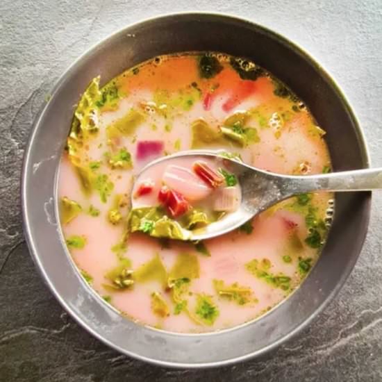 Beet Greens Soup