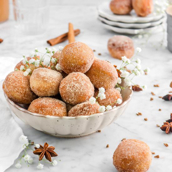 Apple Cider Donut Holes