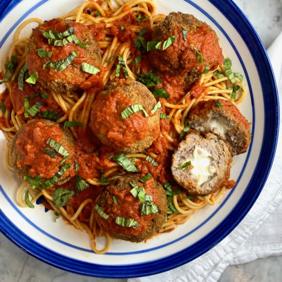 Chicken Parm Meatballs