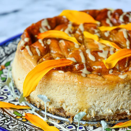 Honey and Tahini Cheesecake