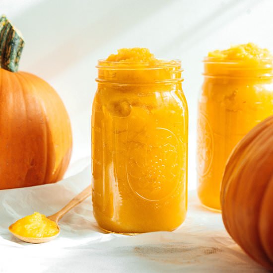 Homemade Pumpkin Puree