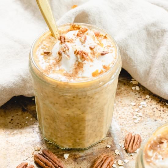 Pumpkin Spice Overnight Oats