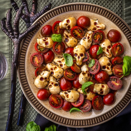 Halloween Caprese Salad