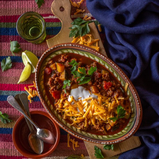 Turkey and Kabocha Chili