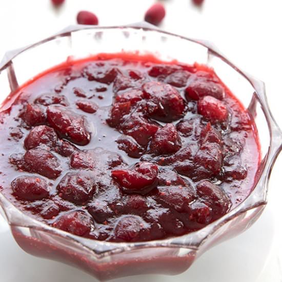 Sugar Free Cranberry Sauce