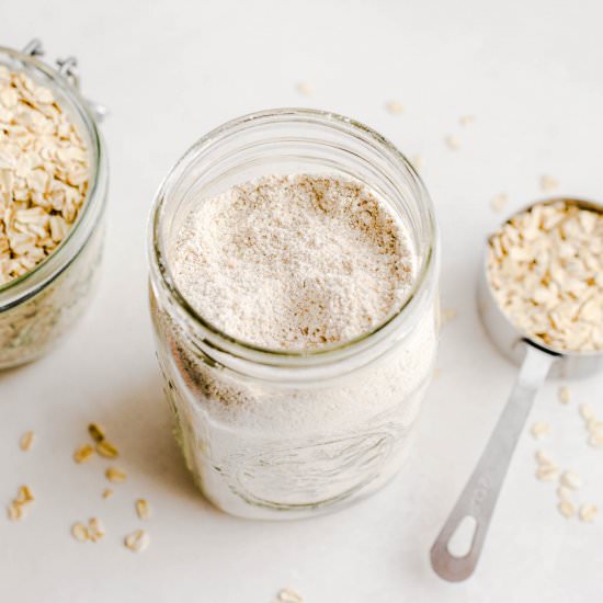 How to Make Oat Flour