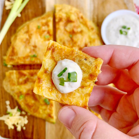 Cheater Cheesy Spanish Tortilla