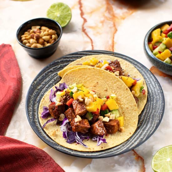 Sambal Tempeh Tacos