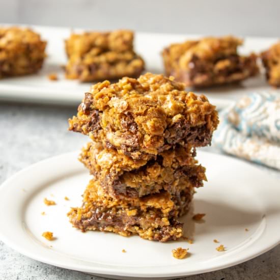 Oatmeal Chocolate Chip Bars