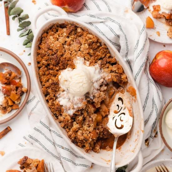 Sugar Free Apple Crisp