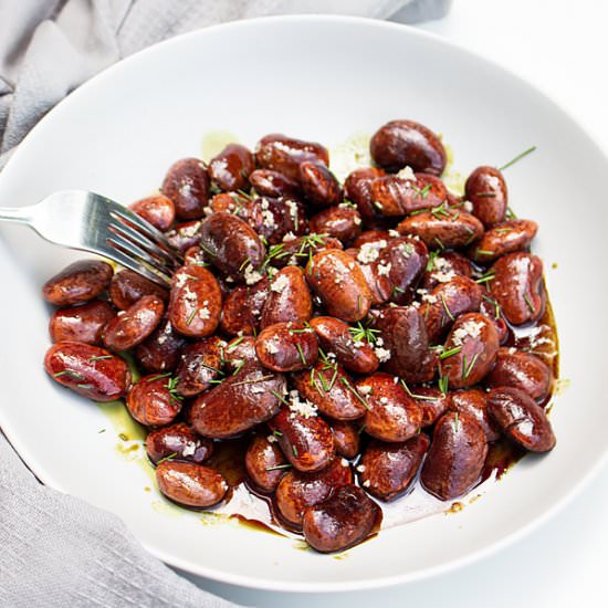 Scarlet Runner Bean Salad
