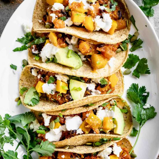 Pumpkin Spice Tacos