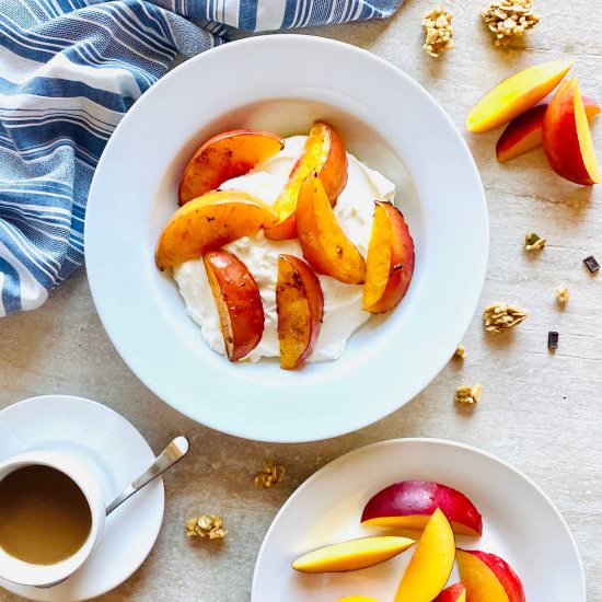 Air Fryer Nectarines