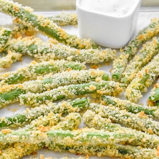 Baked Green Bean Fries